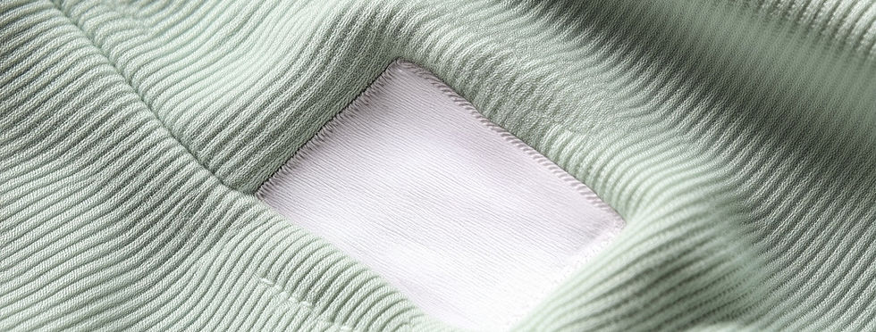 Green Fabric Closeup